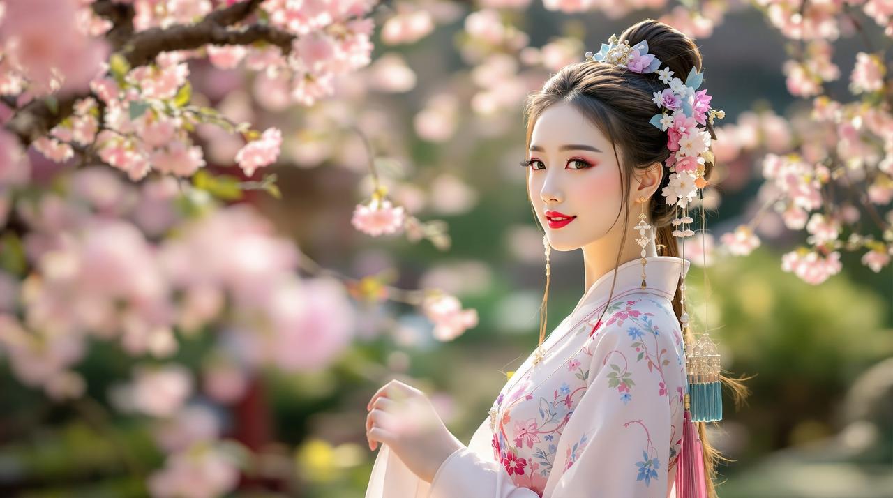 果果影视古风汉服摄影教程：如何在普通公园拍出大片感